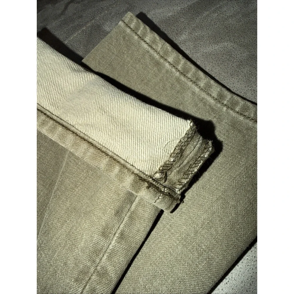 RRL Double Ralph Lauren Men's Jeans Slim Fit Olive Green Size 33 31